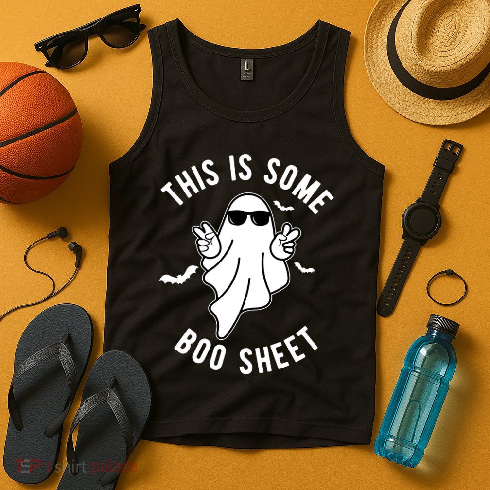 This Is Some Boo Sheet Ghost Funny Halloween Tank Top