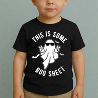 This Is Some Boo Sheet Ghost Funny Halloween Toddler T-Shirt