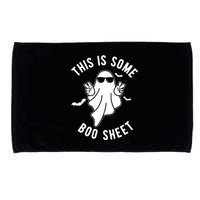 This Is Some Boo Sheet Ghost Funny Halloween Microfiber Hand Towel