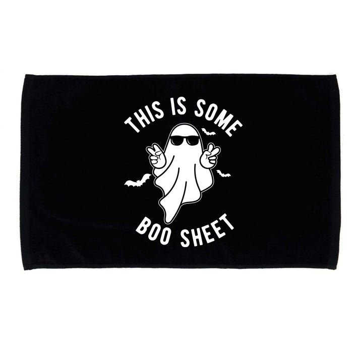 This Is Some Boo Sheet Ghost Funny Halloween Microfiber Hand Towel