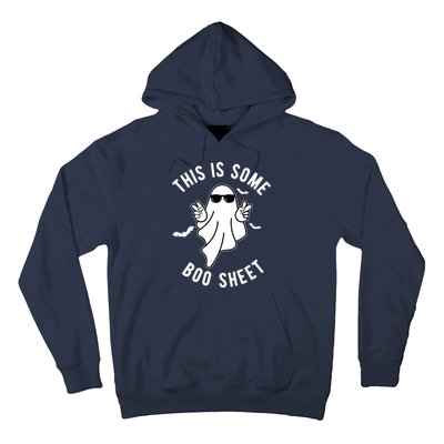 This Is Some Boo Sheet Ghost Funny Halloween Hoodie