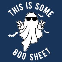 This Is Some Boo Sheet Ghost Funny Halloween Infant Baby Jersey Bodysuit
