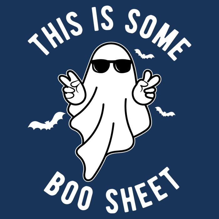 This Is Some Boo Sheet Ghost Funny Halloween Infant Baby Jersey Bodysuit