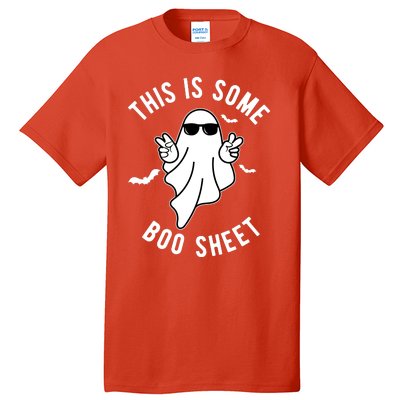 This Is Some Boo Sheet Ghost Funny Halloween Tall T-Shirt