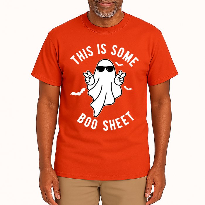 This Is Some Boo Sheet Ghost Funny Halloween Tall T-Shirt