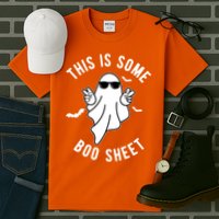 This Is Some Boo Sheet Ghost Funny Halloween Tall T-Shirt