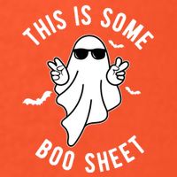 This Is Some Boo Sheet Ghost Funny Halloween Button