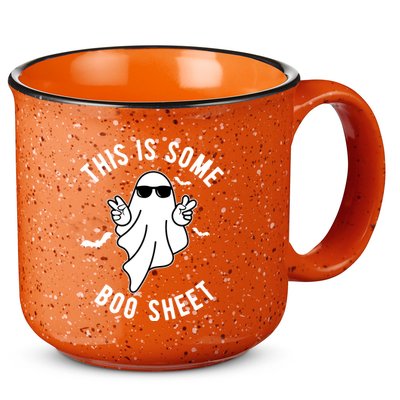 This Is Some Boo Sheet Ghost Funny Halloween 15oz Campfire Ceramic Mug