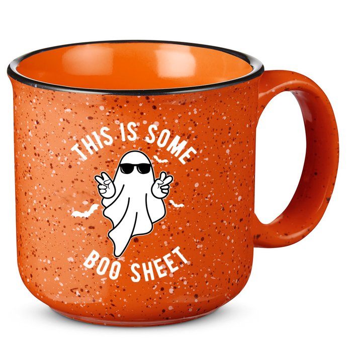 This Is Some Boo Sheet Ghost Funny Halloween 15oz Campfire Ceramic Mug