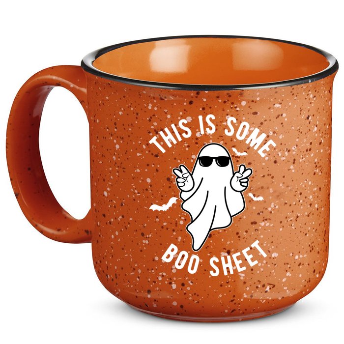 This Is Some Boo Sheet Ghost Funny Halloween 15oz Campfire Ceramic Mug