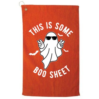 This Is Some Boo Sheet Ghost Funny Halloween Golf Towel