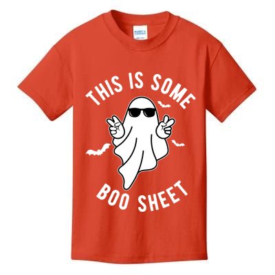 This Is Some Boo Sheet Ghost Funny Halloween Kids T-Shirt