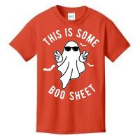 This Is Some Boo Sheet Ghost Funny Halloween Kids T-Shirt