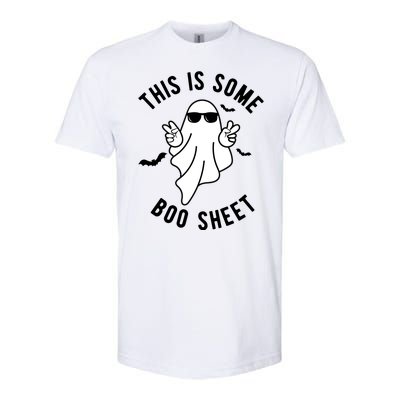 This Is Some Boo Sheet Ghost Funny Halloween Softstyle® CVC T-Shirt