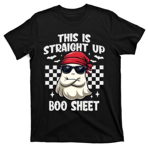 This Is Straight Up Boo Sheet Funny Halloween T-Shirt