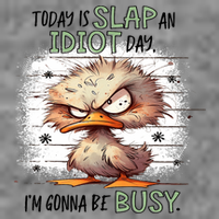 Today Is Slap An Idiot Day IM Gonna Be Busy Sustainable Knit Beanie