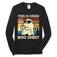 This is Some Boo Sheet Ghost Retro Funny Halloween Tall Long Sleeve T-Shirt