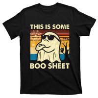 This Is Some Boo Sheet Ghost Retro Funny Halloween T-Shirt