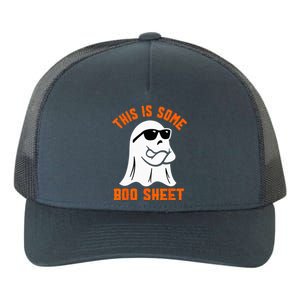 This Is Some Boo Sheet Cool Ghost Funny Halloween Costume Yupoong Adult 5-Panel Trucker Hat