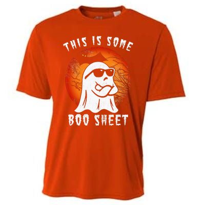 This Is Some Boo Sheet Halloween Ghost Funny Gifts Cooling Performance Crew T-Shirt