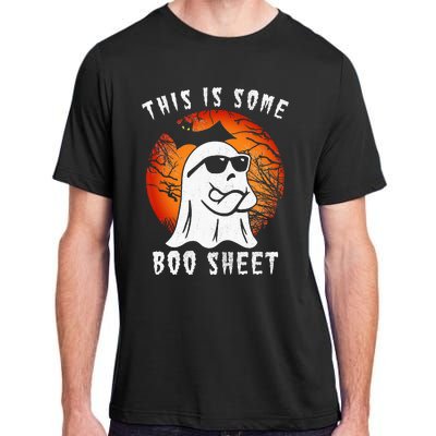 This Is Some Boo Sheet Halloween Ghost Funny Gifts Adult ChromaSoft Performance T-Shirt