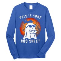 This Is Some Boo Sheet Halloween Ghost Funny Gifts Long Sleeve Shirt