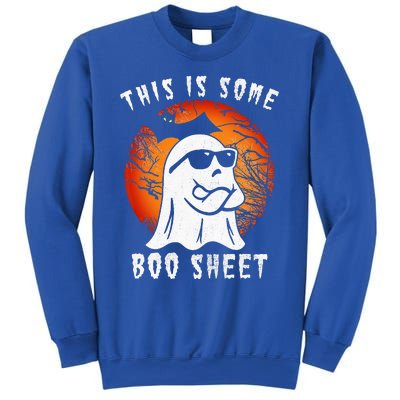 This Is Some Boo Sheet Halloween Ghost Funny Gifts Sweatshirt