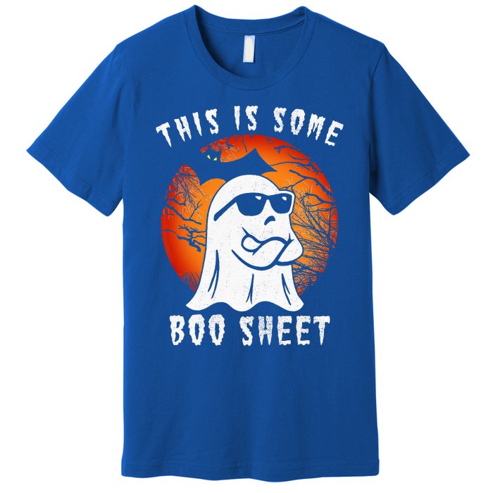 This Is Some Boo Sheet Halloween Ghost Funny Gifts Premium T-Shirt