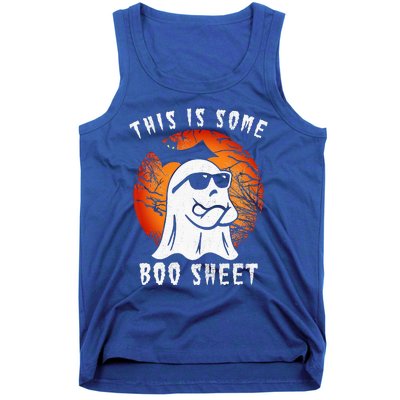 This Is Some Boo Sheet Halloween Ghost Funny Gifts Tank Top