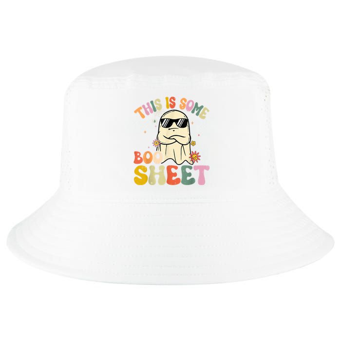 This Is Some Boo Sheet Groovy Ghost Funny Halloween Costume Cool Comfort Performance Bucket Hat