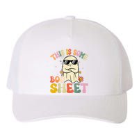 This Is Some Boo Sheet Groovy Ghost Funny Halloween Costume Yupoong Adult 5-Panel Trucker Hat