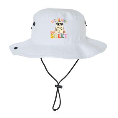 This Is Some Boo Sheet Groovy Ghost Funny Halloween Costume Legacy Cool Fit Booney Bucket Hat