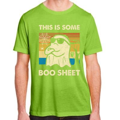 This Is Some Boo Sheet Ghost Retro Funny Halloween Adult ChromaSoft Performance T-Shirt