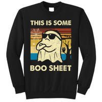 This Is Some Boo Sheet Ghost Retro Funny Halloween Sweatshirt