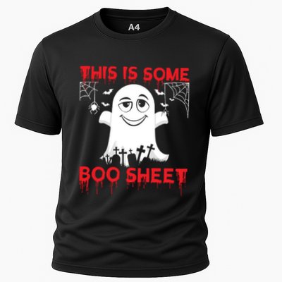 This Is Some Boo Sheet Funny Halloween Ghost Gift Performance Shirt