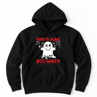 This Is Some Boo Sheet Funny Halloween Ghost Gift Hoodie