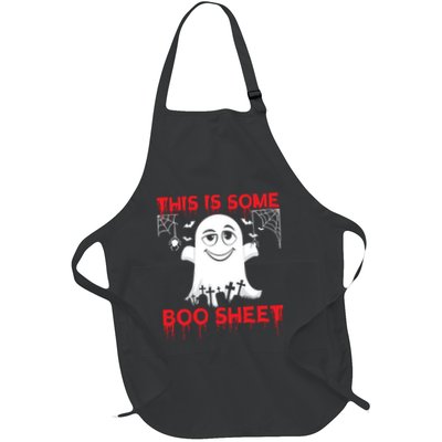 This Is Some Boo Sheet Funny Halloween Ghost Gift Apron