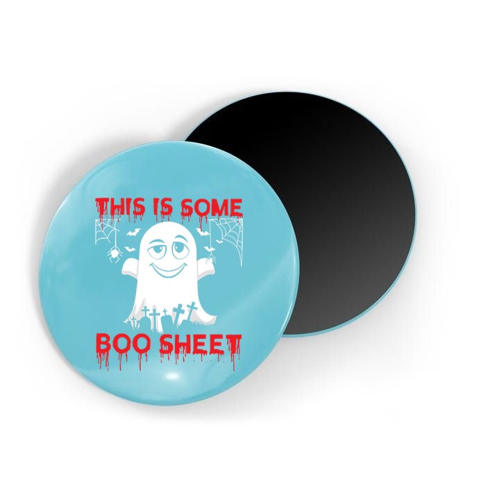 This Is Some Boo Sheet Funny Halloween Ghost Gift Magnet