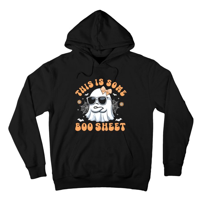 This Is Some Boo Sheet Women Cute Ghost Halloween Hoodie