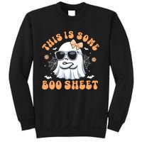 This Is Some Boo Sheet Women Cute Ghost Halloween Sweatshirt