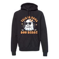 This Is Some Boo Sheet Women Cute Ghost Halloween Premium Hoodie