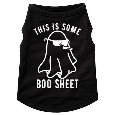 This Is Some Boo Sheet Funny Ghost Doggie Tank