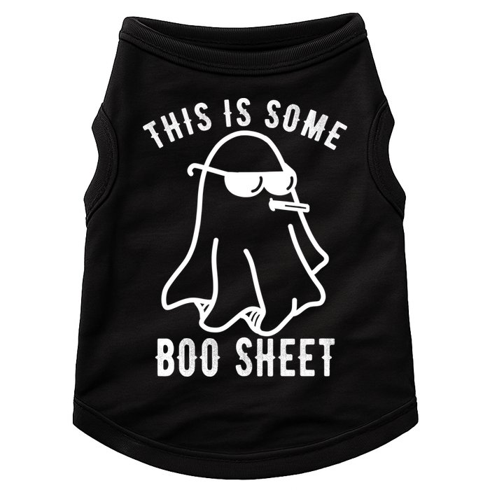 This Is Some Boo Sheet Funny Ghost Doggie Tank