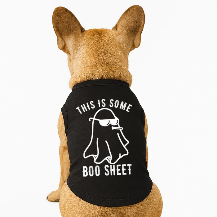 This Is Some Boo Sheet Funny Ghost Doggie Tank