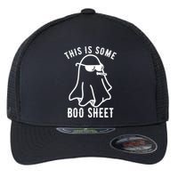 This Is Some Boo Sheet Funny Ghost Flexfit Unipanel Trucker Cap