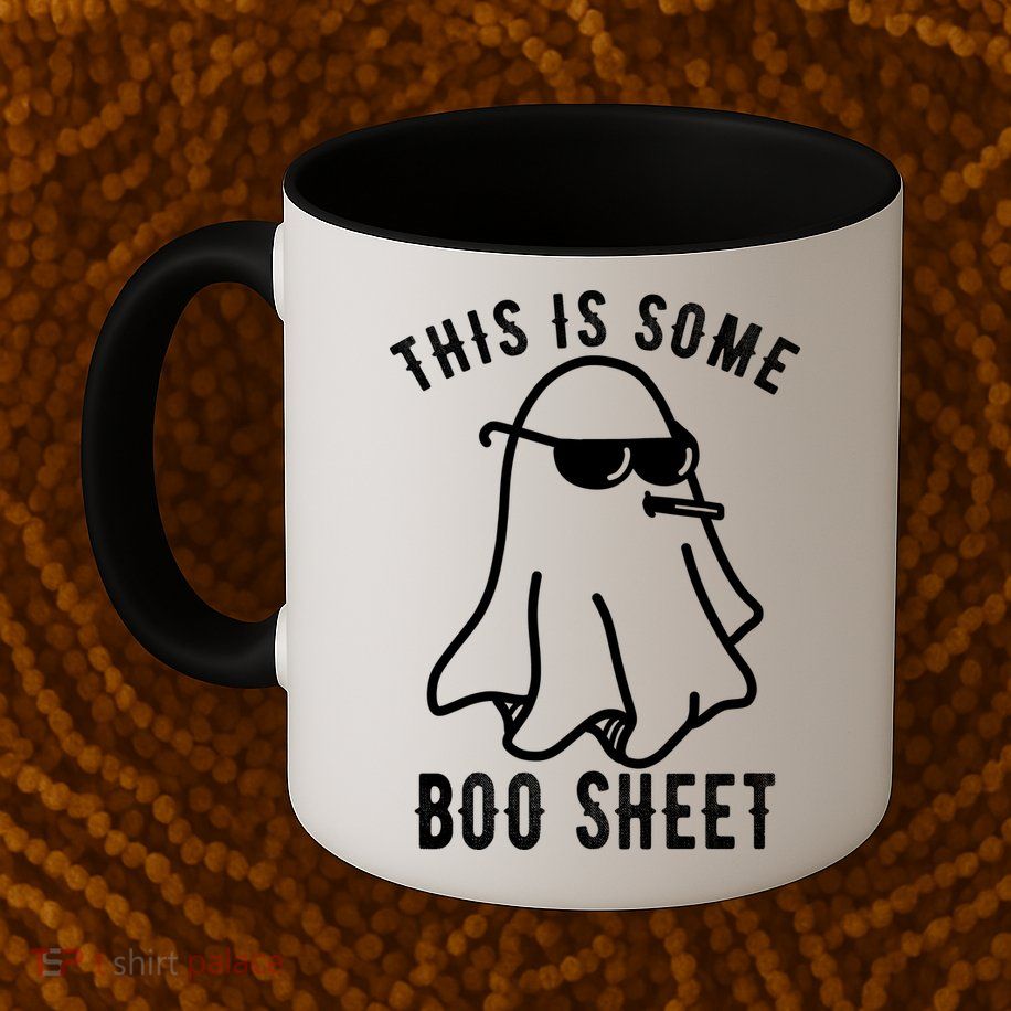 This Is Some Boo Sheet Funny Ghost Coffee Mug