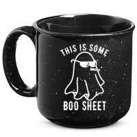 This Is Some Boo Sheet Funny Ghost 15oz Campfire Ceramic Mug