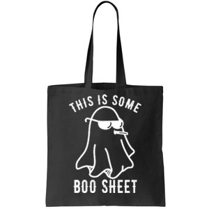 This Is Some Boo Sheet Funny Ghost Tote Bag