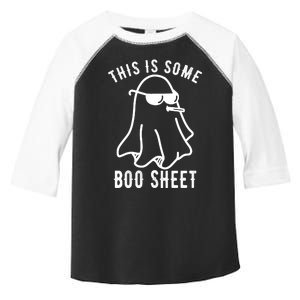 This Is Some Boo Sheet Funny Ghost Toddler Fine Jersey T-Shirt