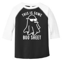This Is Some Boo Sheet Funny Ghost Toddler Fine Jersey T-Shirt